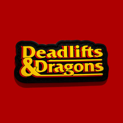 Deadlifts & Dragons Patch